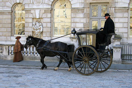 london taxis - Hanson cab - an early hackney carriage