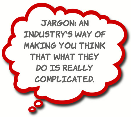 mindless, pointless jargon